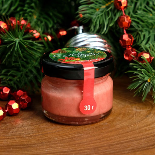 Крем-мёд С новым годом!, вкус: малина, 30 г - Фабрика счастья фото 6