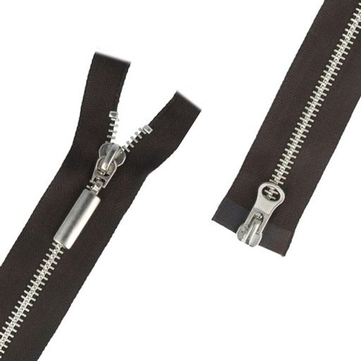 Молния Металл никель GM-852 двухзамковая 65 см Тип 5 10 шт разъёмная Gamma