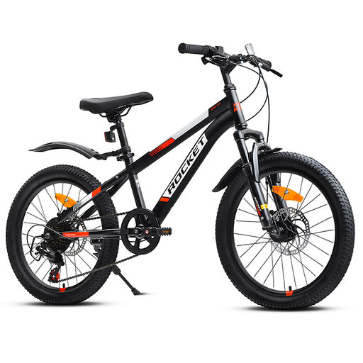 Велосипед 20" Rocket Crux 2.0 , цвет черный, размер 11"