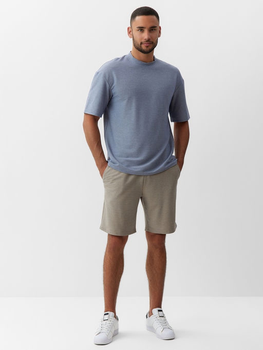 Футболка мужская MINAKU REGULAR: голубая, размер 56