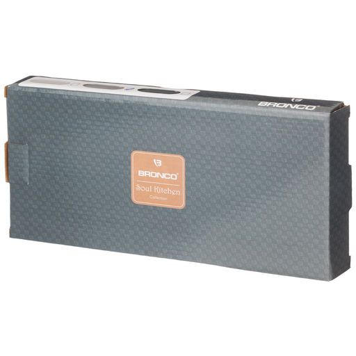 ТАРЕЛКА ОВАЛЬНАЯ BRONCO SOUL KITCHEN 30*14,5*2,5 СМ СЕРАЯ  фото 2