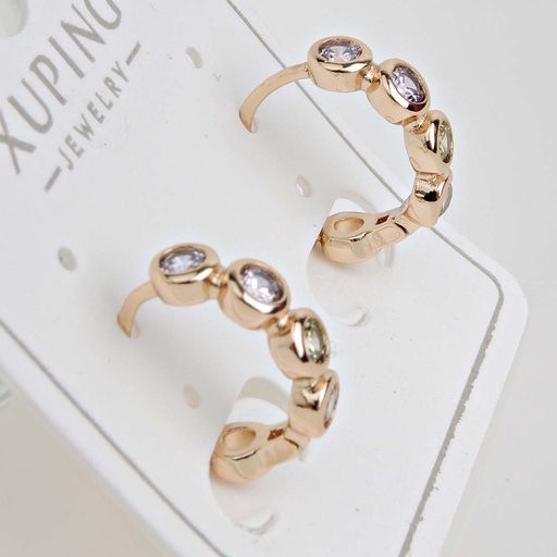 XUPING Серьги с замком кольцо арт. 18 1223 (id 280129) - Rada фото 2