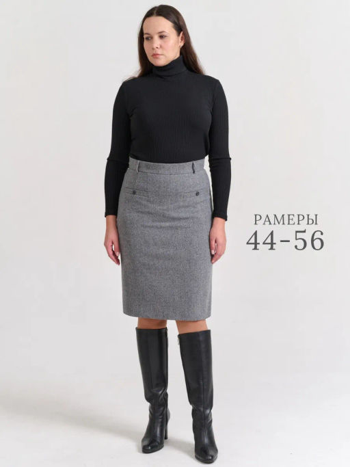 юбка для холодной погоды с ШЕРСТЬЮ - Трика фото 7