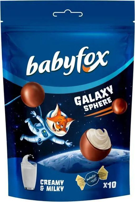 BabyFox, конфеты шоколадные Galaxy sphere, 130 г