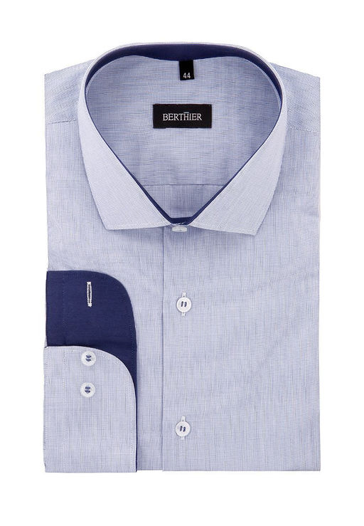 Сорочка мужская длинный рукав BERTHIER BGT015403/Fit-R(0-2)  фото 2