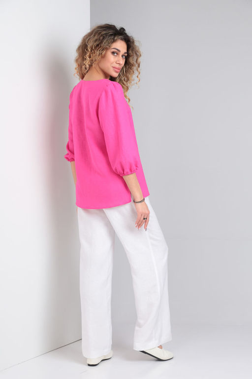 Блуза DOGGI 0164 фуксия  фото 4