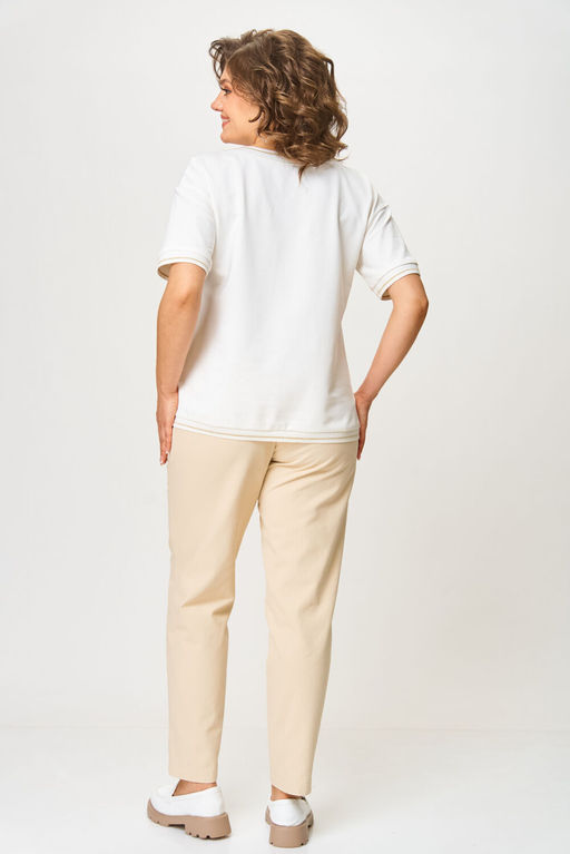 Футболка Rumoda 2261 молочный фото 6