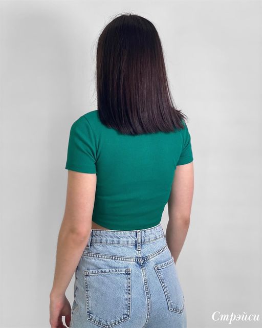 Топ Стрэйси (зеленый) - Nadi bordo фото 5