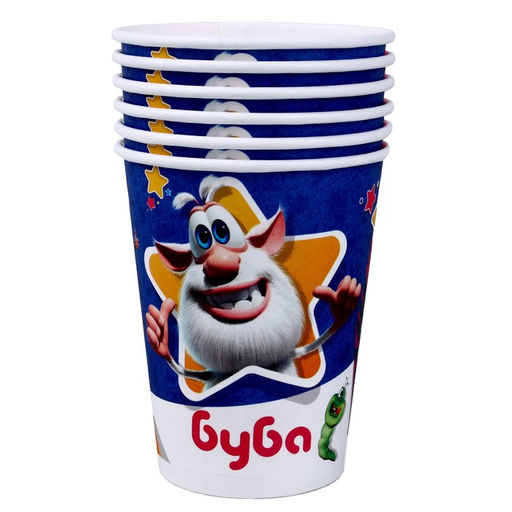 Стакан бумажный Буба, в наборе 6 штук - Simaland фото 2