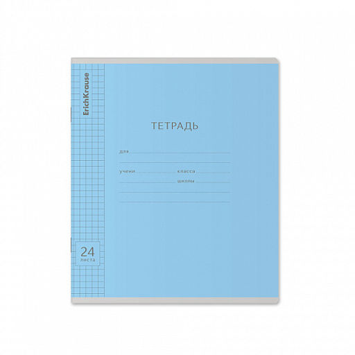 Цена за 160 шт. Тетрадь школьная ученическая ErichKrause Классика Visio ассорти, 24 листа, линейка (в плёнке по 10 шт.) фото 37
