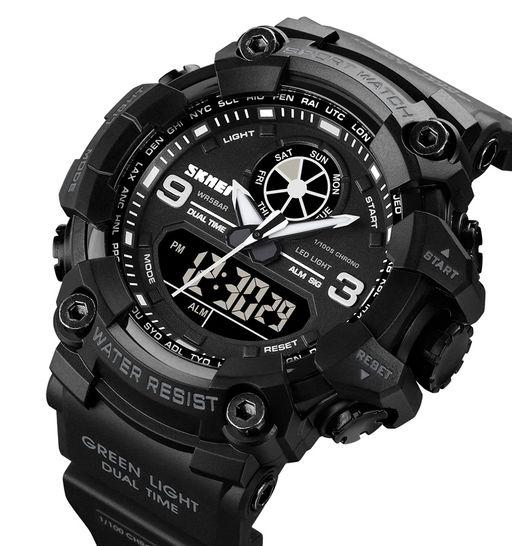 Часы наручные Skmei мужские электронные спортивные 1818black