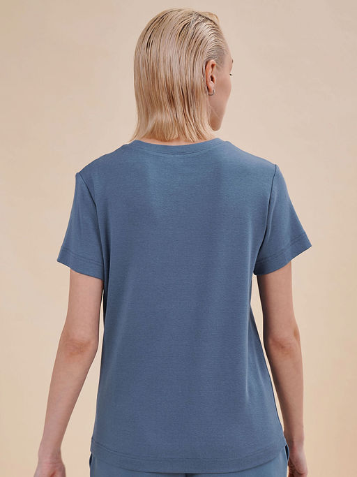 DFT6933 Футболка женская - Pelican фото 2