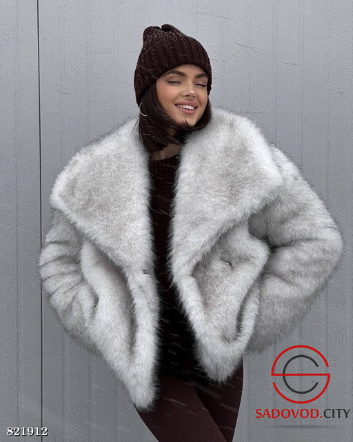 Шуба женская из искусственного меха
