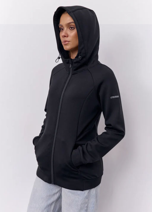 T3388-3 Толстовка женская на молнии с капюшоном - Strobbs фото 8
