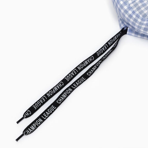 Берет в клетку, цвет голубой, р-р 56см - Overhat фото 4