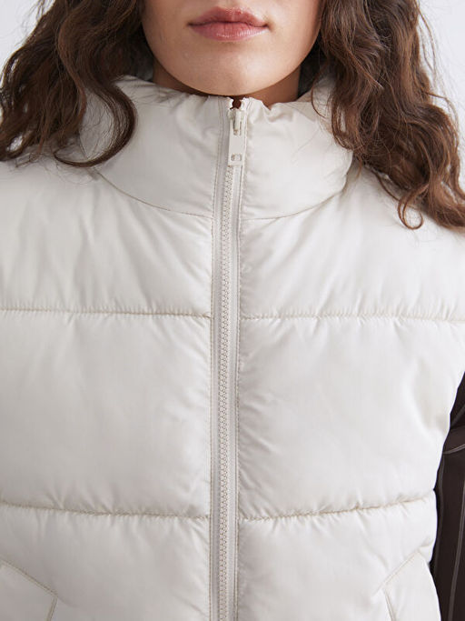 Dik Yaka Kad?n ?i?me Yelek