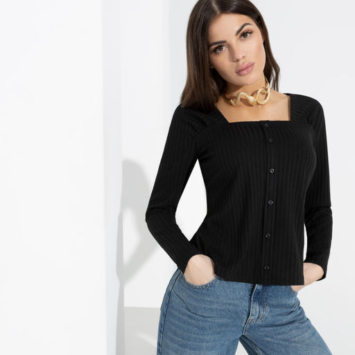 Блуза Аппетитные формы (магия черного, с поясом) - Charutti фото 5