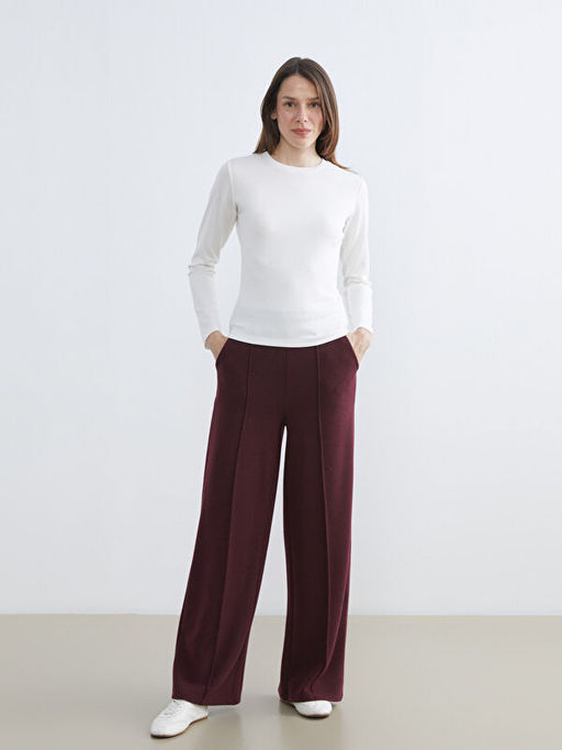 Beli Lastikli Geni? Pa?a Kad?n Pantolon