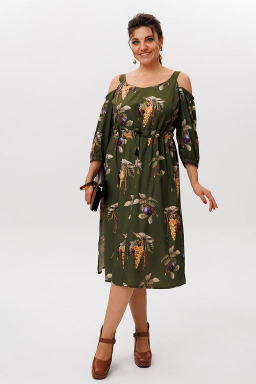 Платье ANELLI 1615 виноградная лоза