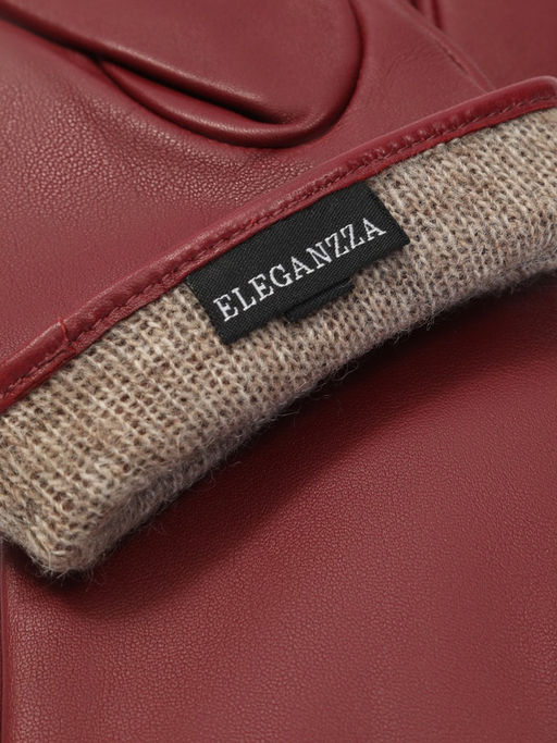 Перчатки женские 100% ш IS851 cabernet - Eleganzza фото 4