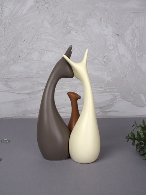 Статуэтка Кошка набор 3 штуки / JIN-01 /уп 30/ - ГалеонТрейд фото 4