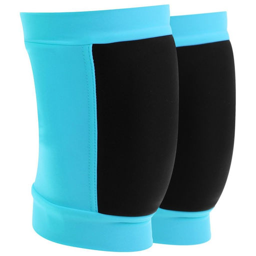 Наколенники для гимнастики и танцев Grace Dance, с уплотнителем, р. XXS, цвет чёрный/голубой  фото 7