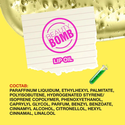 Beauty Bomb Масло-блеск для губ / Lip oil 01  фото 11