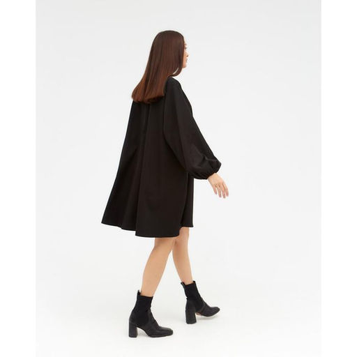Платье женское короткое MIST: Dresses, чёрное, размер 48-50