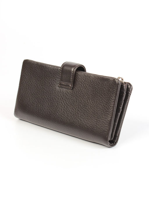 LACCOMA кошелек LA-1090-темно-коричневый натуральная кожа  фото 2