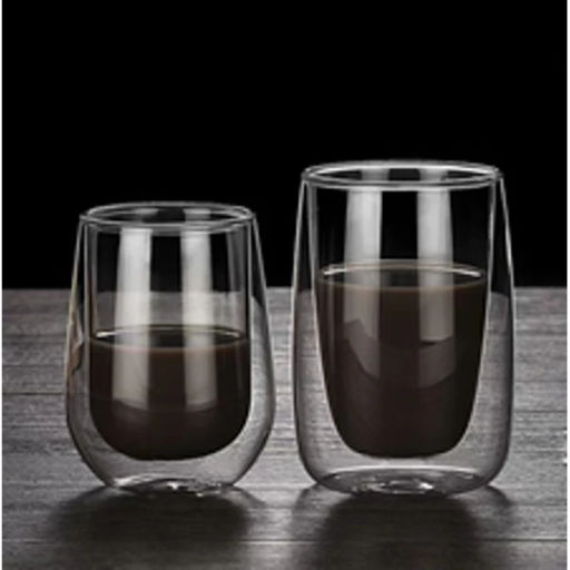 Стакан стеклянный с двойными стенками 250мл "Хай-Тек" LCWB5752