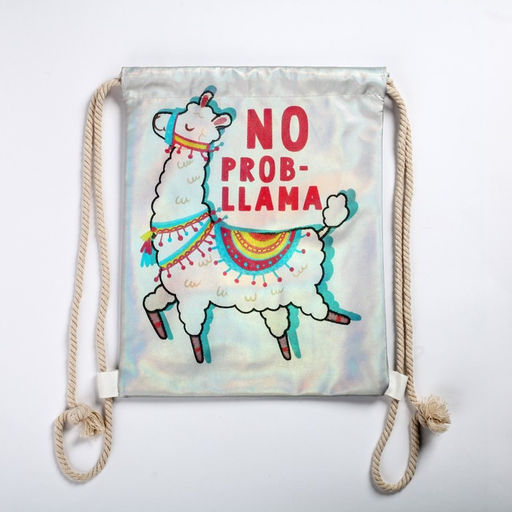 Сумка для обуви NO PROB-LLAMA, кож.зам голография, 36х26х0,5 см - Artfox фото 4