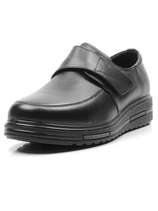 03-5072 BLACK Полуботинки женские (натуральная кожа)