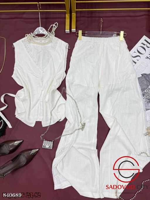 Костюм-двойка (жилетка и брюки) - Bruno фото 4