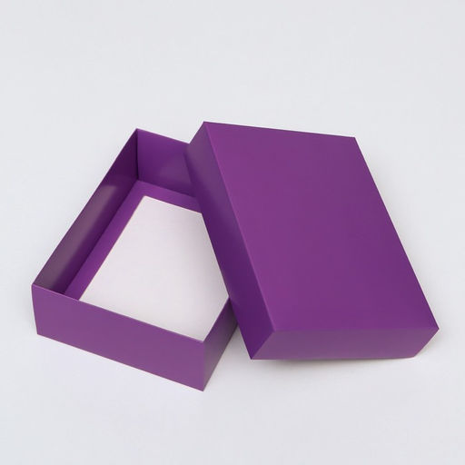 Коробка складная, сиреневая, 16,5 х 12,5 х 5,2 см - UPAK LAND фото 4