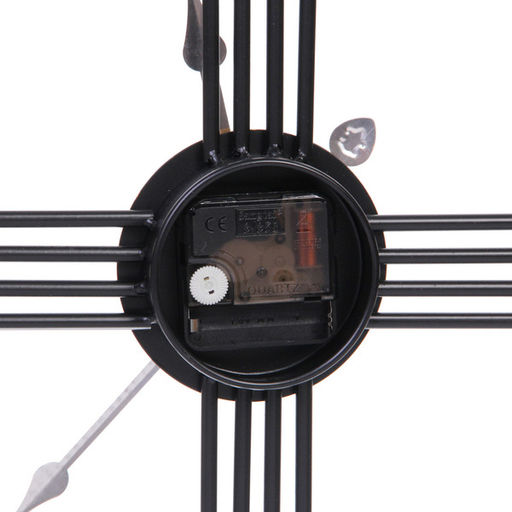 Часы настенные "LOFT HOME " 50см, черные