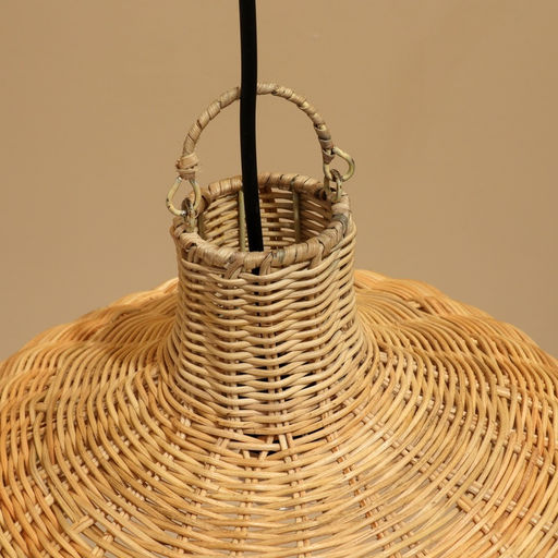 Светильник потолочный из ротанга «Стефан», 1×120 Вт, Е27, 40×40×30 см