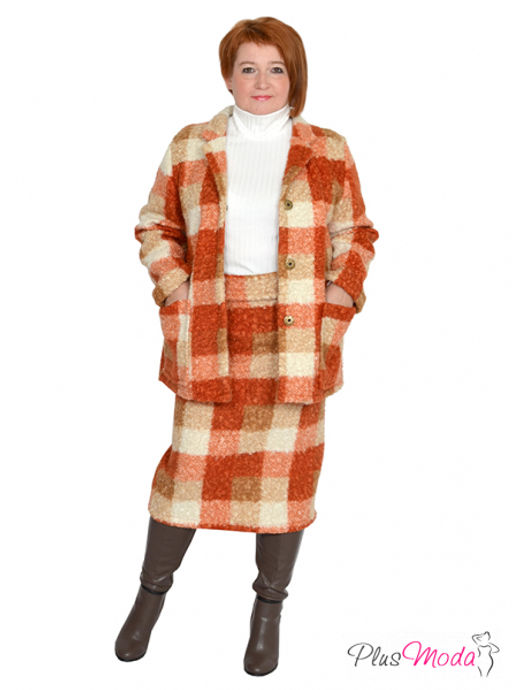 Юбка Модель №1061 размеры 44-84 - Plusmoda фото 9