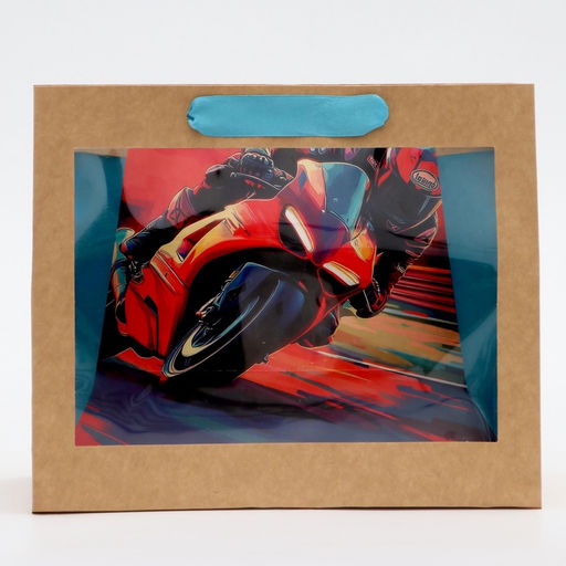 Пакет с PVC окном, Мужской, 24?11?20 см