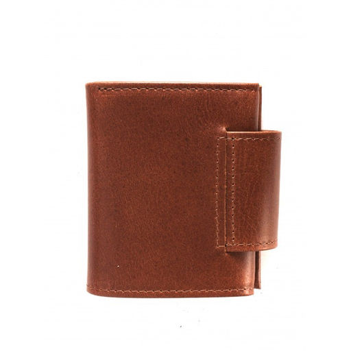 Портмоне женское Croco-ПР-906 натуральная кожа 1 отд, 4 карм, коричневый пулл-ап матовый (219) 264616  фото 2