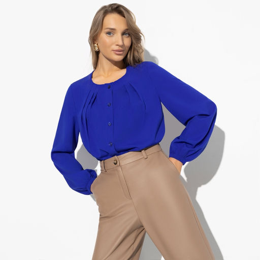 Блуза Миг совершенства (electric blue) - Charutti фото 2