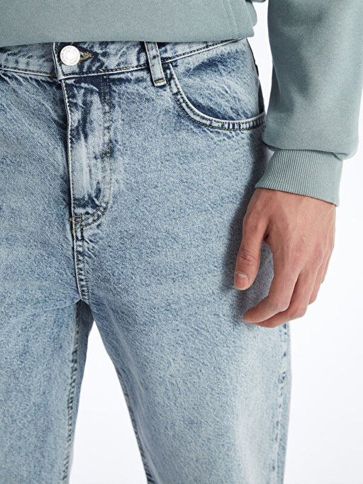 Baggy Fit Erkek Jean Pantolon