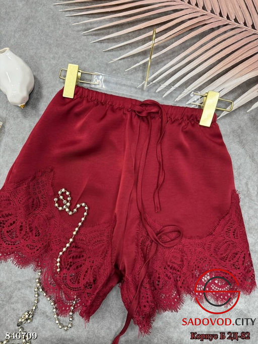 Шорты женские с кружевом - Bruno фото 5