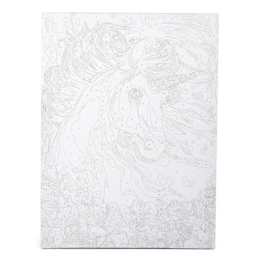 Картина по номерам на холсте с подрамником «Волшебный единорог», 40 х 30 см