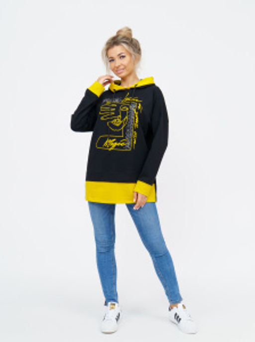 845 Туника "горчичный"