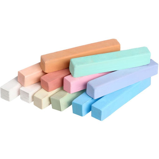 Мелки цветные, 10 цветов, 29 штук Союзмультфильм