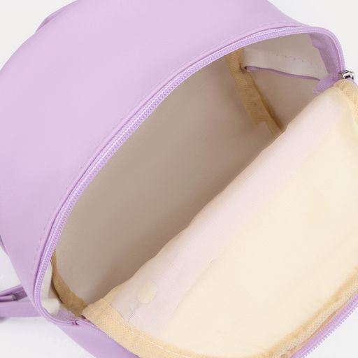 Рюкзак детский на молнии, цвет сиреневый - Simaland фото 4