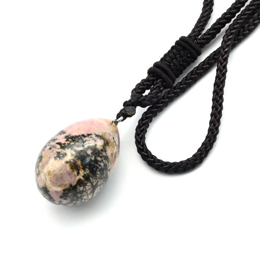 Подвеска из родонита капля 20*30мм