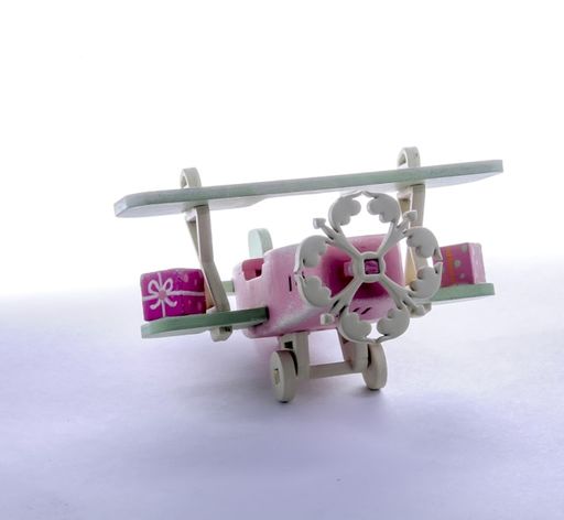 Новогодние украшения для дома: Самолет Биплан 3015 - Idh фото 5