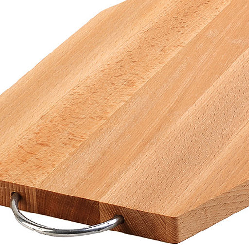 07-4 Доска разделочная ромб малая с мет.руч(х10) - Mayer&boch фото 2