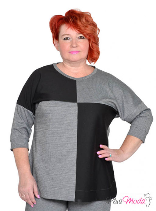 Туника Модель №1833 размеры 44-84 - Plusmoda фото 9